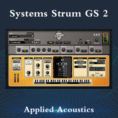 [吉他音轨插件]Applied Acoustics Systems Strum GS 2