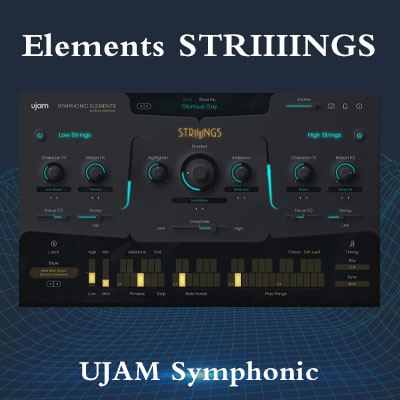 [弦乐合奏插件]UJAM Symphonic Elements STRIIIINGS