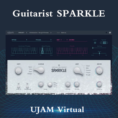 [虚拟电吉他]UJAM Virtual Guitarist SPARKLE