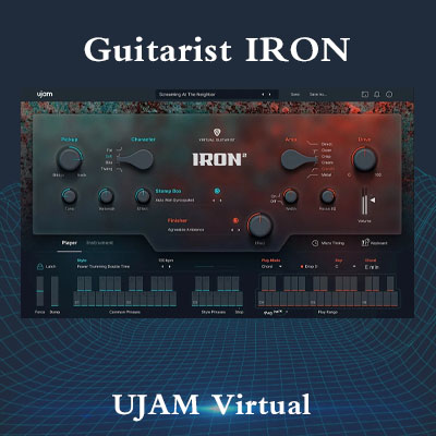 [虚拟电吉他手]UJAM Virtual Guitarist IRON