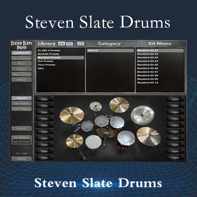 [真实鼓组] Steven Slate Drums SSD4 含音源 22.5 G