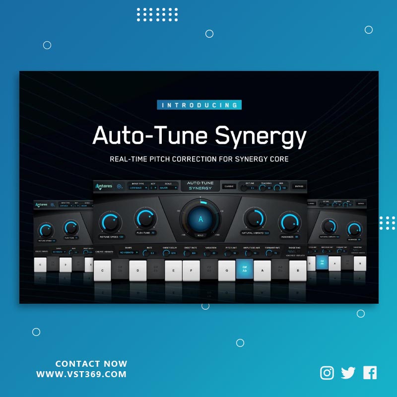 [人声处理插件]Antares Auto Tune Pro X 10/9.1套装