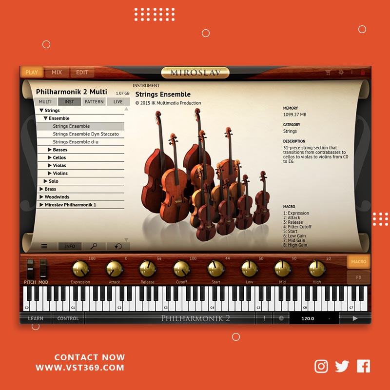 [管弦乐和合唱]IK Multimedia Miroslav Philharmonik 2.0.5