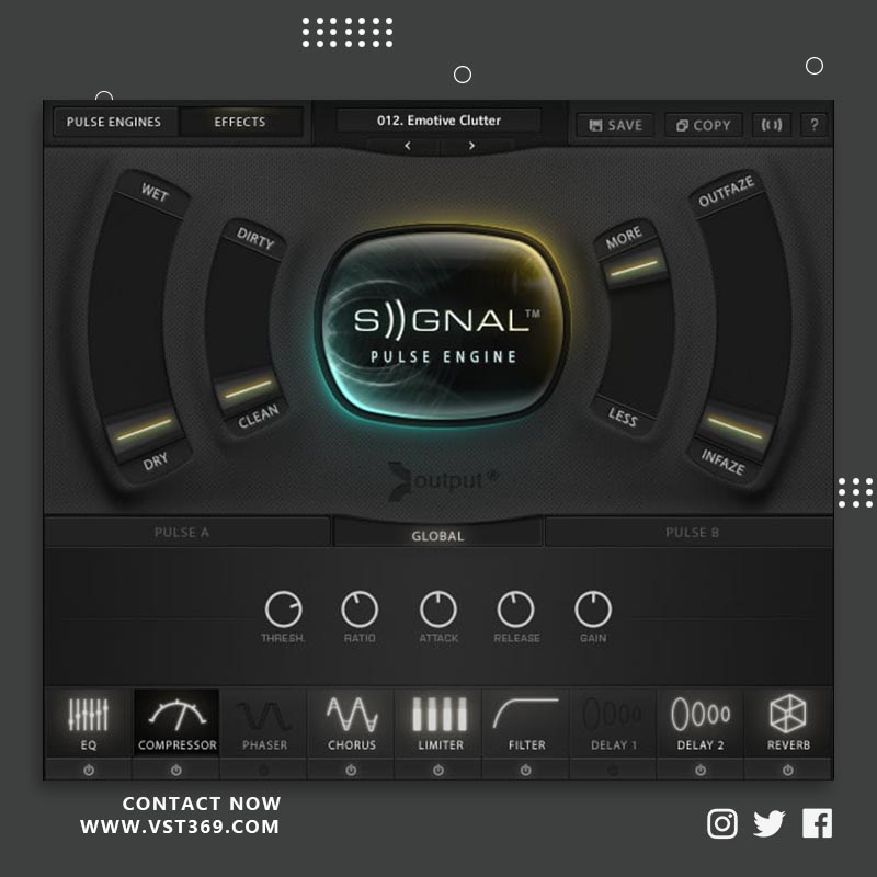 [模拟合成器]Output Signal KONTAKT