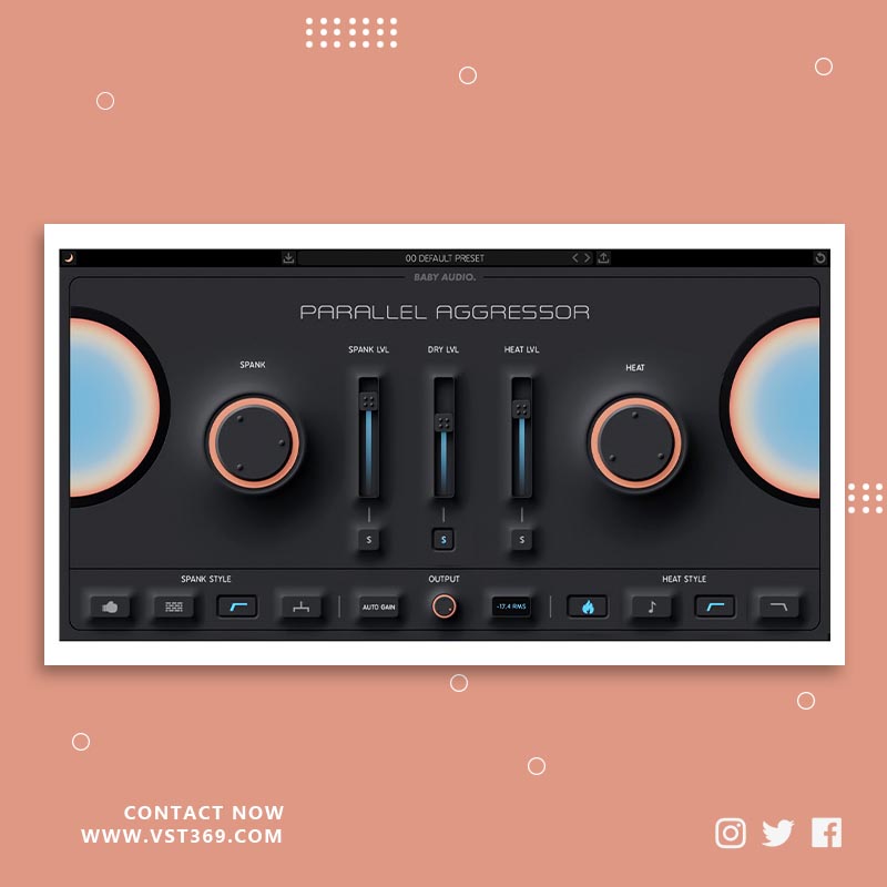 [饱和压缩器插件]Baby Audio Parallel Aggressor 1.1.0