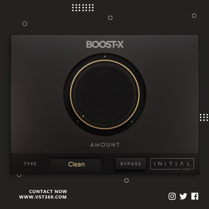 [智能的饱和插件]Initial Audio Boost X 1.0.1