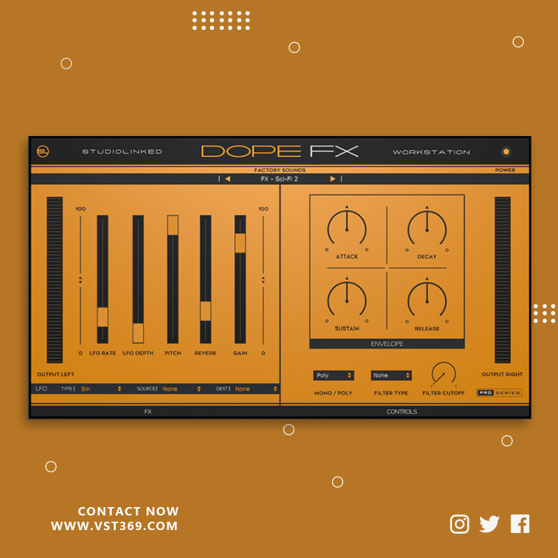 [音频虚拟插件]StudioLinked Dope FX 1.0.0