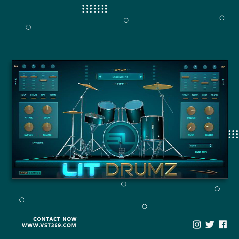 [虚拟鼓机]StudioLinked Lit Drumz