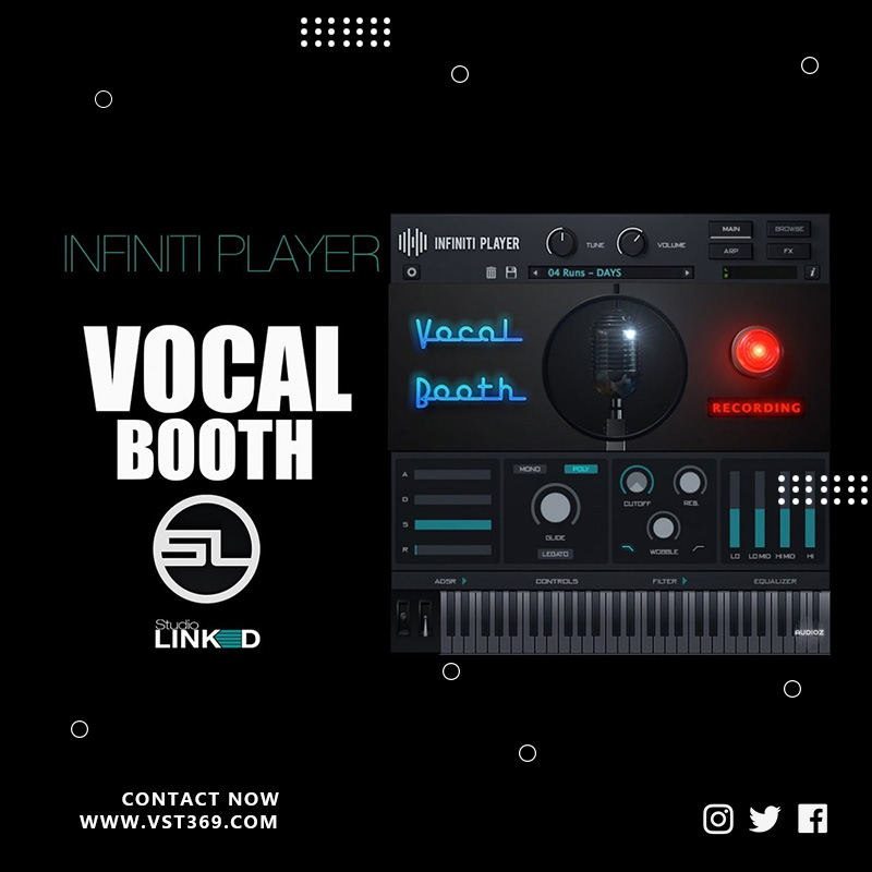 [采样器]StudioLinked Infiniti Expansion Vocal Booth Library