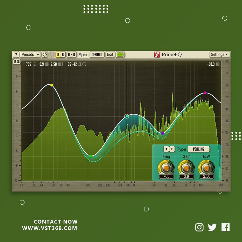 [动态参数均衡器]Voxengo PrimeEQ 1.7.0