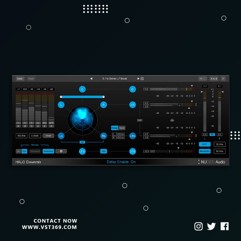 [环绕声插件]NUGEN Audio Halo Downmix