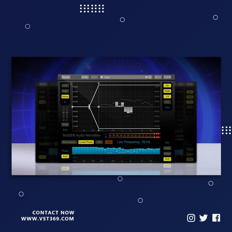 [单滤波器插件]NUGEN Audio Monofilter4 4.2.0