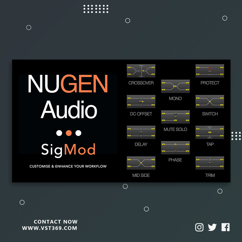 [实用工具箱插件]NUGEN Audio SigMod 1.1.3