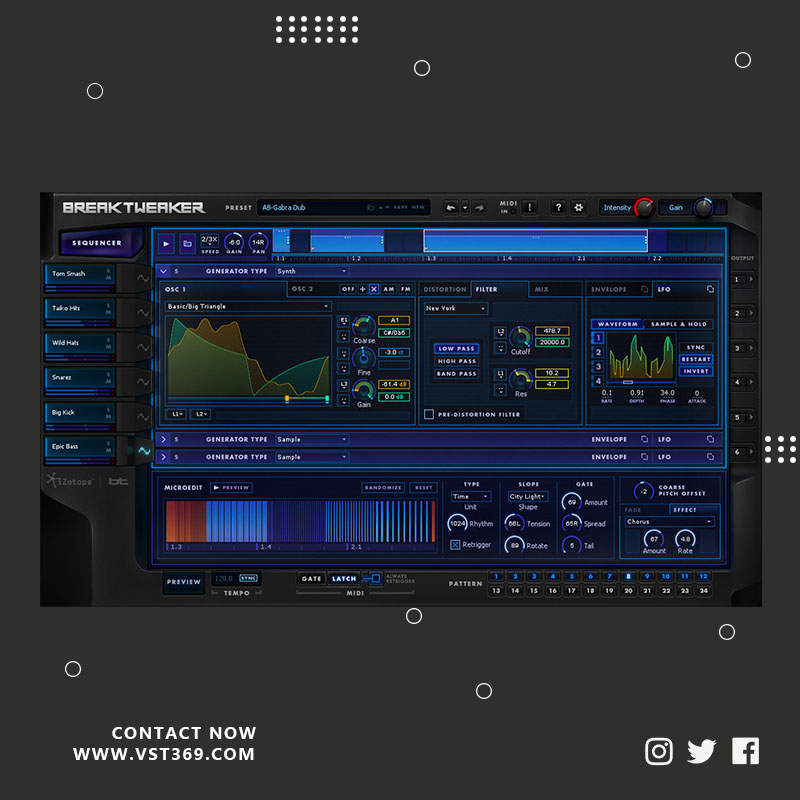 [音频节拍器]Izotope BreakTweaker