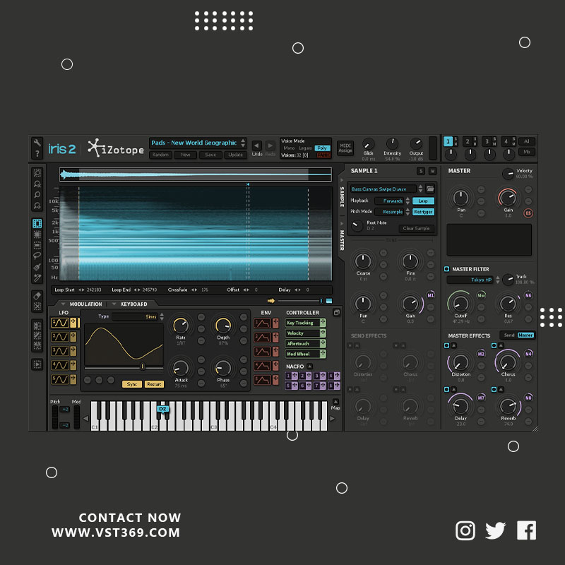 [音频采样合成器]Izotope Iris 2.0.2