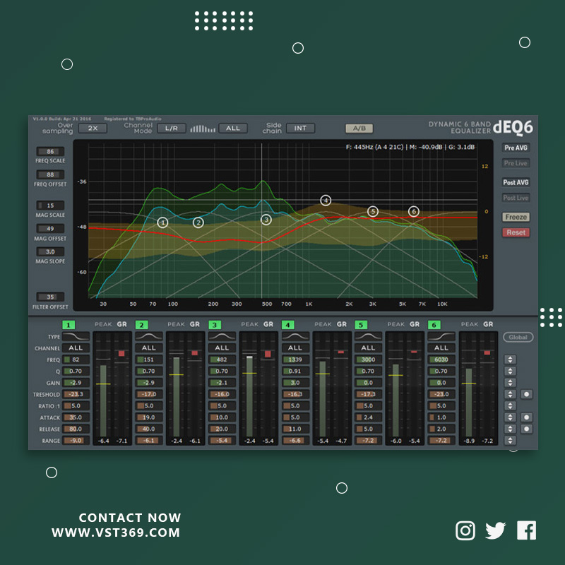 [动态均衡器]TBProAudio dEQ6 V4 4.14