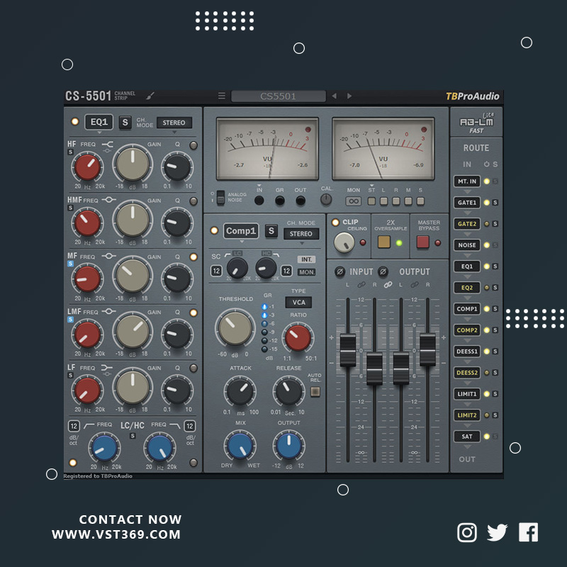 [通道条插件]TBProAudio CS5501 2.2.1