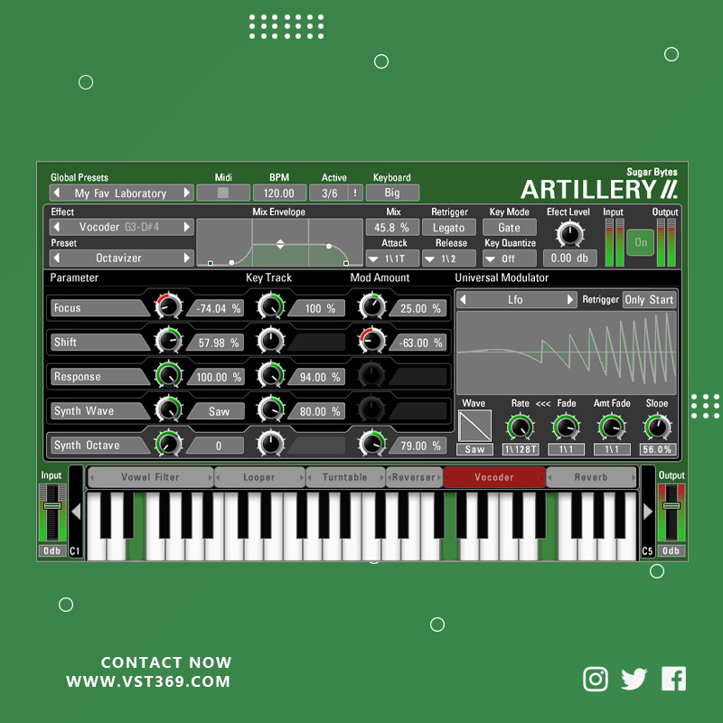 [音频工具合成器]Sugar Bytes Artillery2 2.3.2