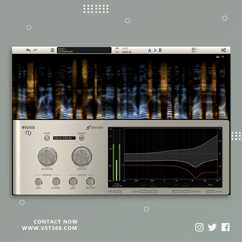 [齿音消除]Eiosis E2Deesser 1.0.93