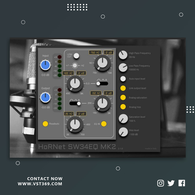 [老质感均衡插件]HoRNet SW34EQ MK2 2.1.2