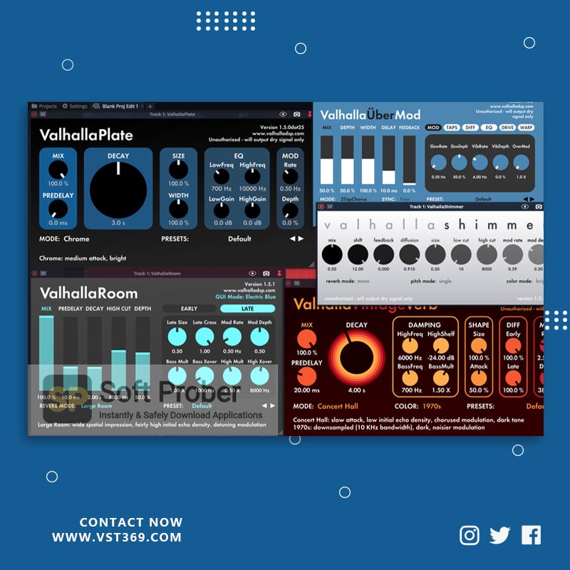 Valhalla DSP 2023.12 混响套装9合1