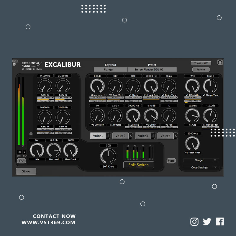 [3D立体声插件]Izotope Exponential Audio Excalibur 5.0.0