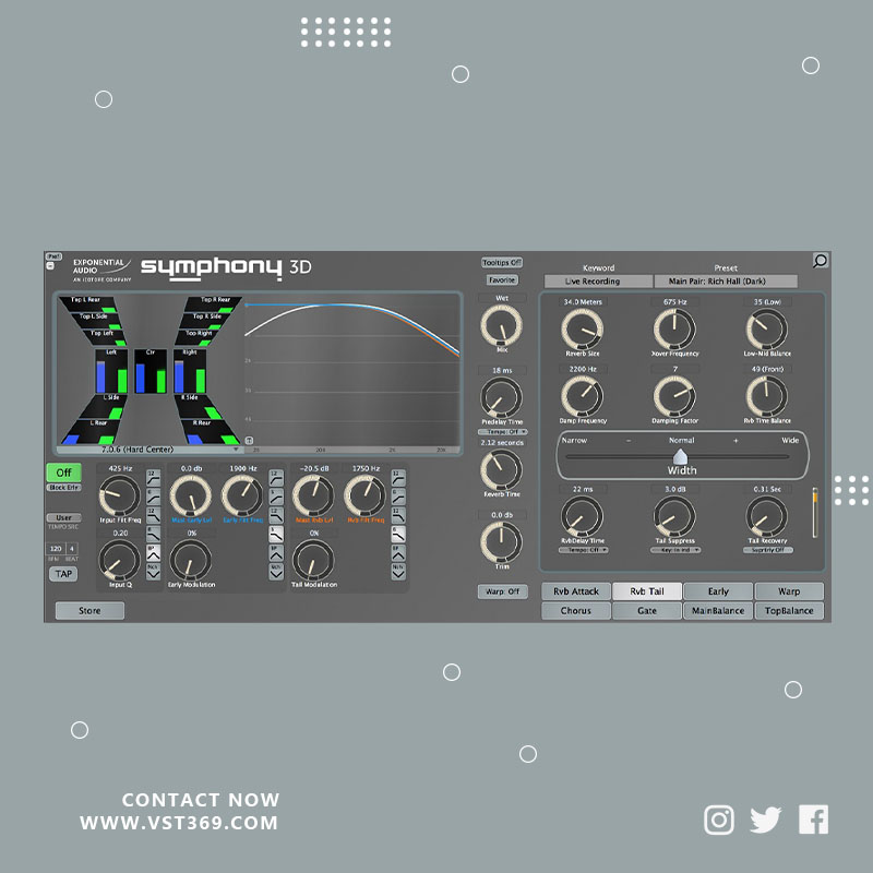 [3D环绕沉浸式混响]Izotope Exponential Audio Symphony 3D 3.0.0 3.0.0