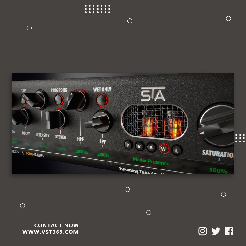 [延迟效果器] Audified STA Delay 2.1.0