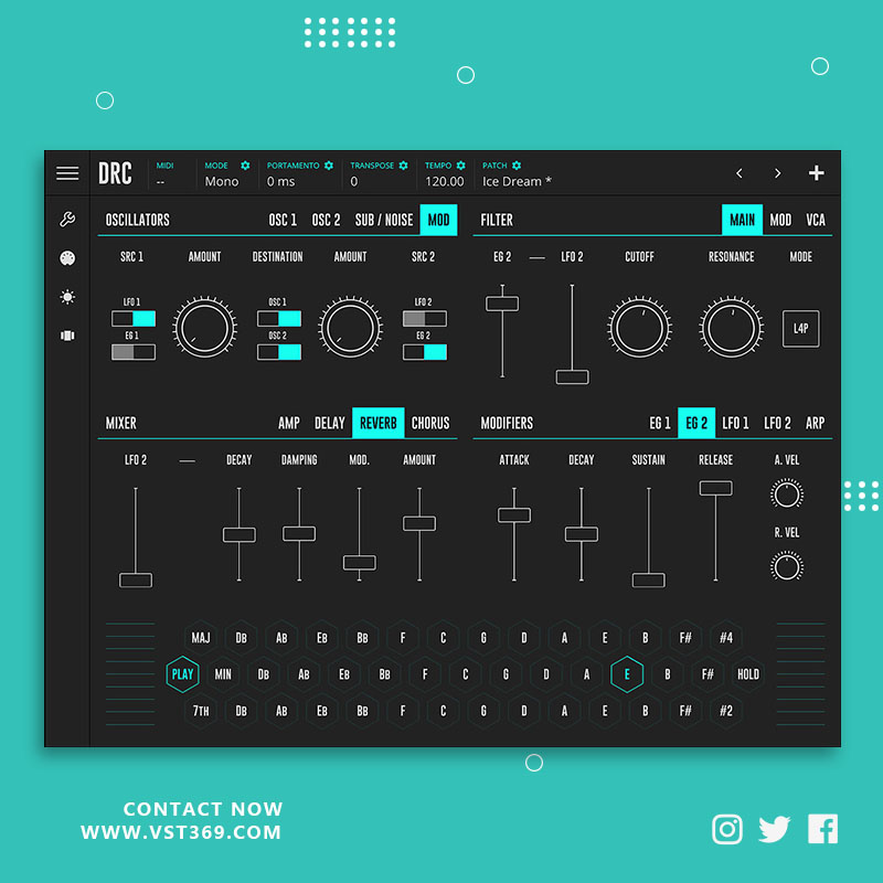 [复音合成器] DRC – Polyphonic Synthesizer 2.3.0