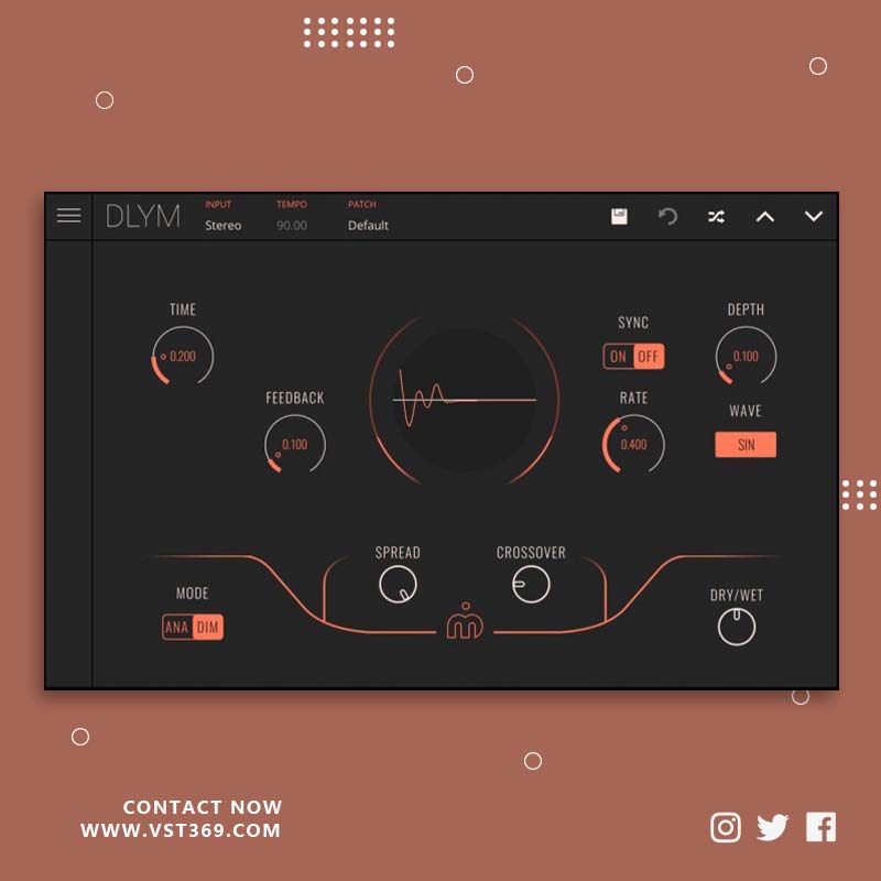 [延迟调制器] DLYM – Delay Modulator 1.0.1