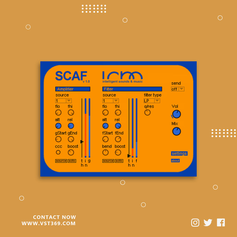 [侧链控制和滤波器] ISM SCAF 1.0.1