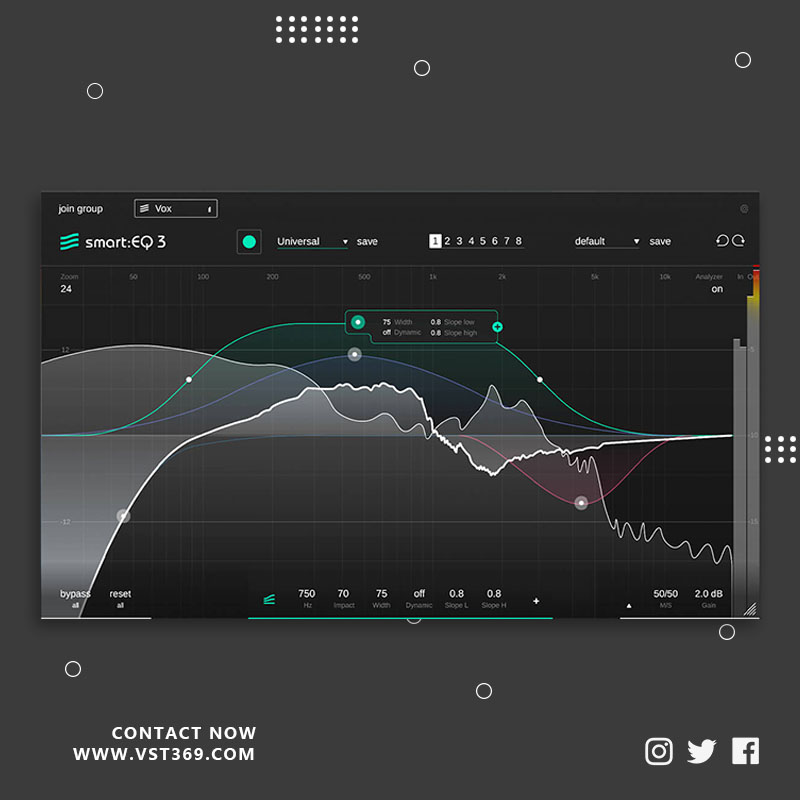 [智能多轨均衡器] Sonible smartEQ3 1.2.1