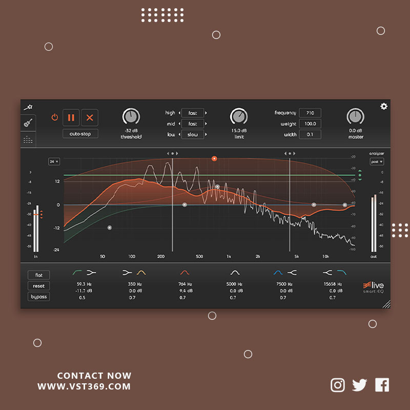 [自动智能音频均衡器] Sonible SmartEQ Live 1.0.1