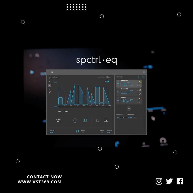 [EQ灵活曲线均衡器插件] TONSTURM SPECTRL EQ 1.0.0