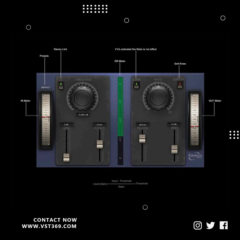 [压缩限制器插件] Babelson Audio BeComp 1.0.0