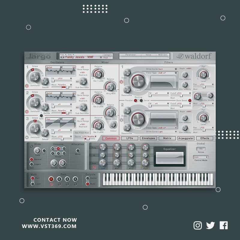 [纯软件合成器] Waldorf Largo 1.7.5