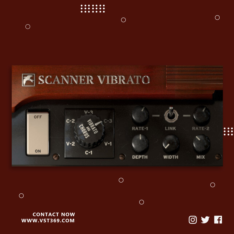 [音轮风琴颤音效果器]Martinic Scanner Vibrato 1.0.2