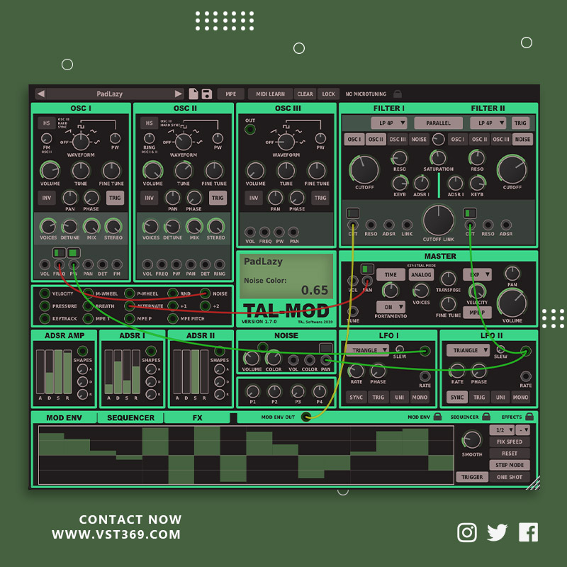 [声音模拟合成器] Togu Audio Line TAL-Mod 1.8.3