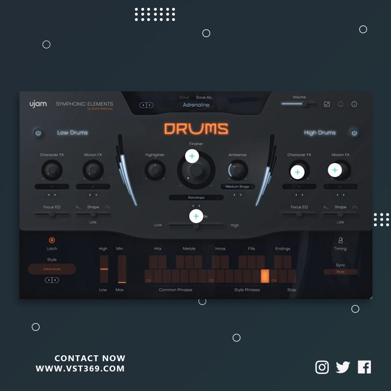 [打击乐样本]UJAM Symphonic Elements DRUMS 1.0.0