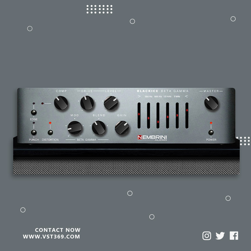 [贝斯效果器插件] Nembrini Audio NA Blackice Beta Gamma  1.0.0