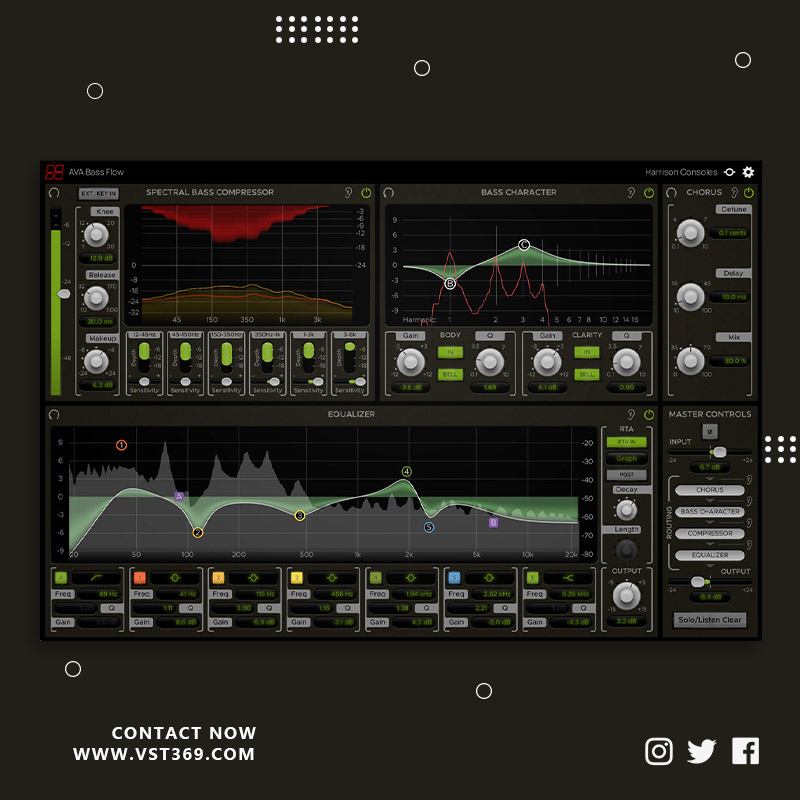 [通道条] Harrison Bass Flow 1.0.0