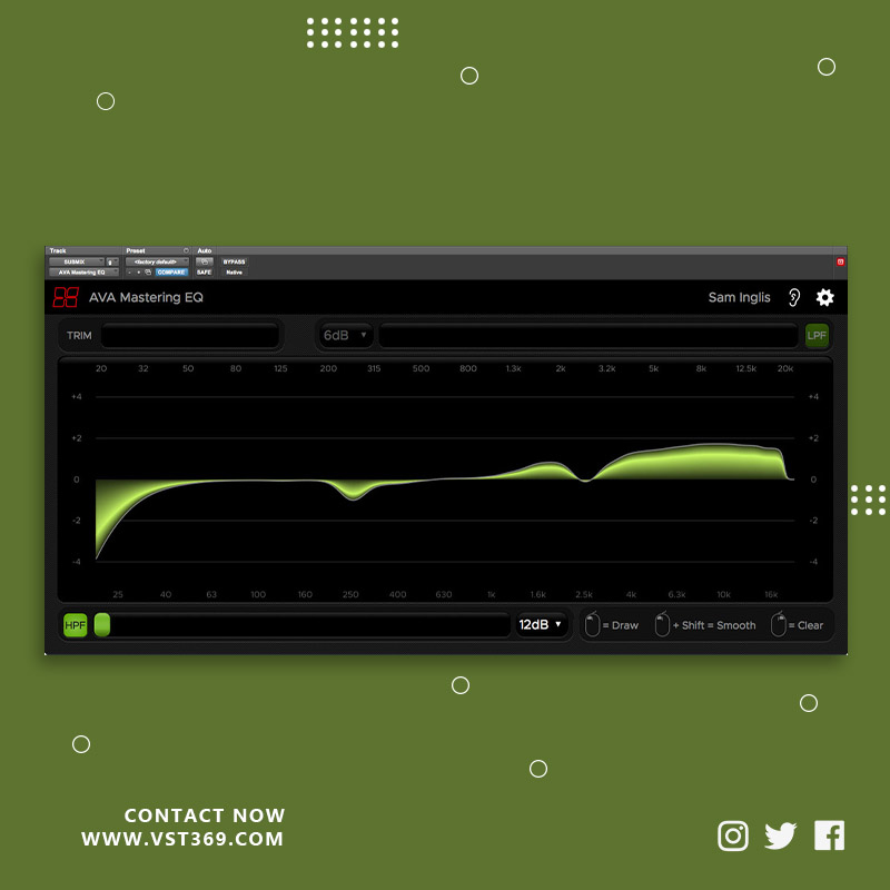 [哈里森均衡器] Harrison AVA Mastering EQ  3.0.1