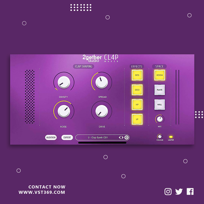 [拍手乐器插件] 2getheraudio CL4P Maker  1.0.0