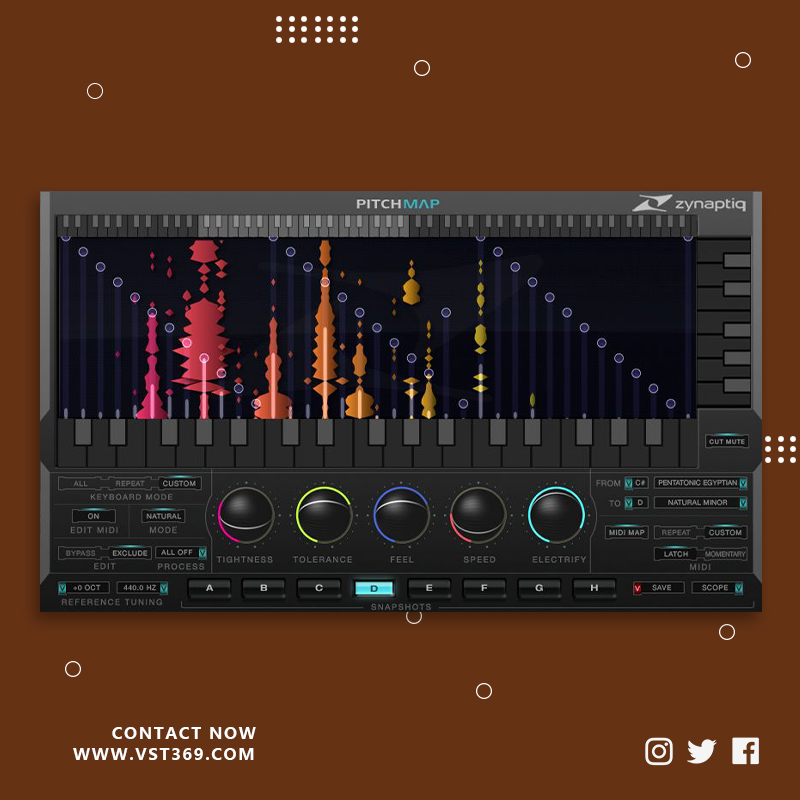 [实时音高处理] Zynaptiq PITCHMAP 1.7.0