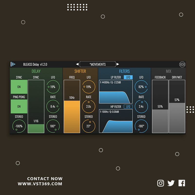 [延迟插件] BLEASS Delay  1.3.0