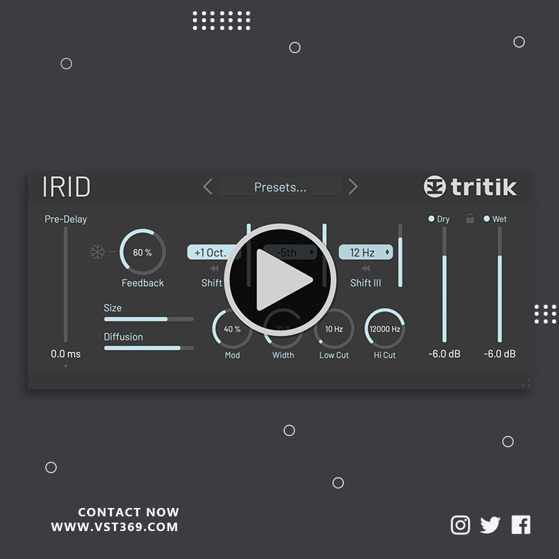 [混响效果器] Tritik Irid 1.0.3