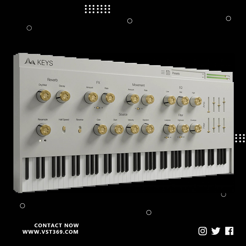 [老式合成器] Cymatics Keys Sources 1.0.0