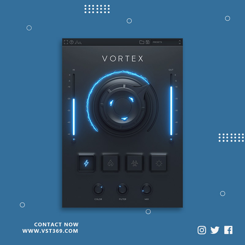 [旋涡饱和度效果器] Cymatics Vortex  1.0.3