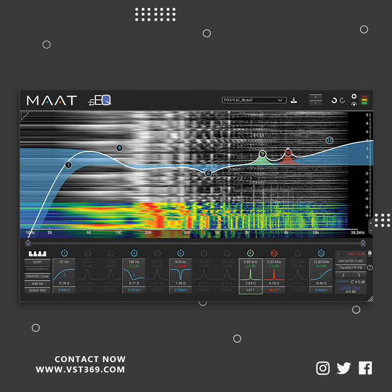 [EQ效果器] MAAT Digital thEQblue  3.1.0 Incl Emulator