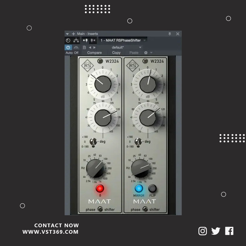 [高保真相位旋转器] MAAT Digital RSPhaseShifter 2.2.4